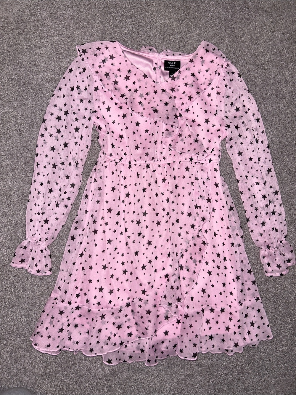 Zac Kids Girls’ (6/6X) Star Dress